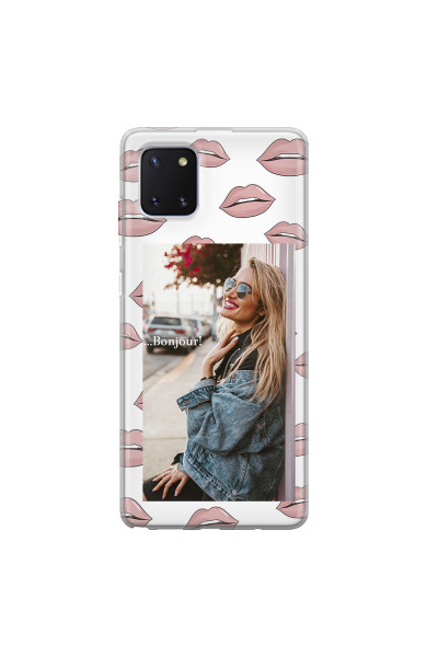 SAMSUNG - Galaxy Note 10 Lite - Soft Clear Case - Teenage Kiss Phone Case