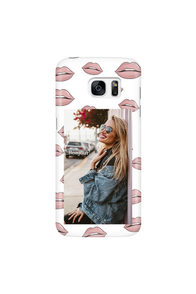 SAMSUNG - Galaxy S7 Edge - 3D Snap Case - Teenage Kiss Phone Case