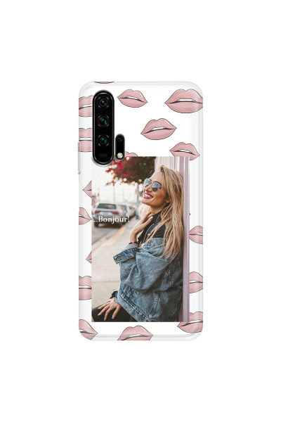 HONOR - Honor 20 Pro - Soft Clear Case - Teenage Kiss Phone Case