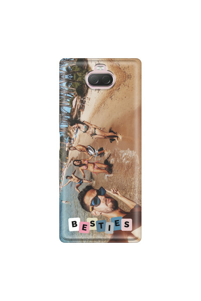 SONY - Sony Xperia 10 Plus - Soft Clear Case - Besties Phone Case