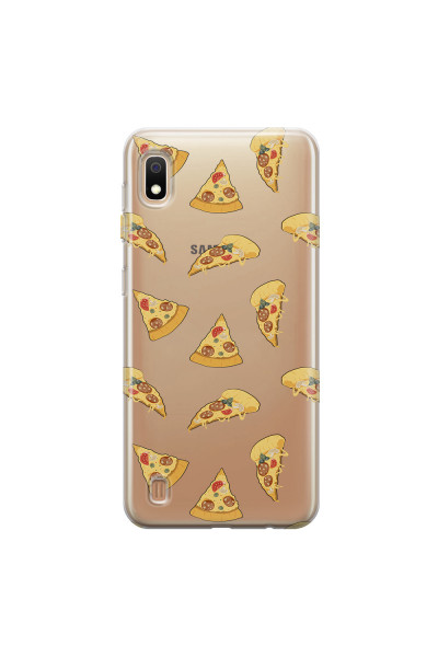 SAMSUNG - Galaxy A10 - Soft Clear Case - Pizza Phone Case