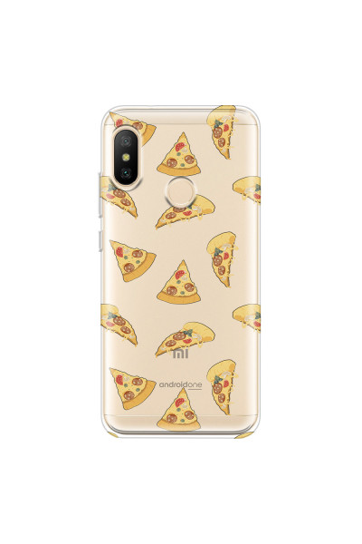 XIAOMI - Mi A2 Lite - Soft Clear Case - Pizza Phone Case
