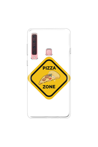 SAMSUNG - Galaxy A9 2018 - Soft Clear Case - Pizza Zone Phone Case