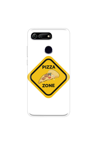 HONOR - Honor View 20 - Soft Clear Case - Pizza Zone Phone Case