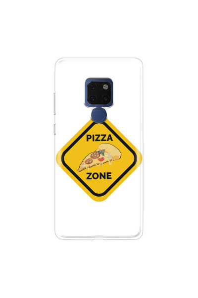 HUAWEI - Mate 20 - Soft Clear Case - Pizza Zone Phone Case