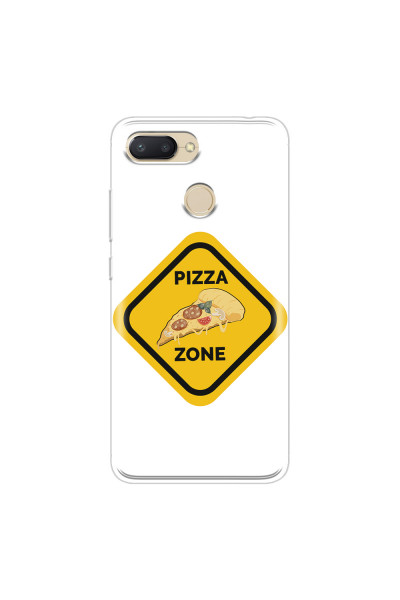 XIAOMI - Redmi 6 - Soft Clear Case - Pizza Zone Phone Case