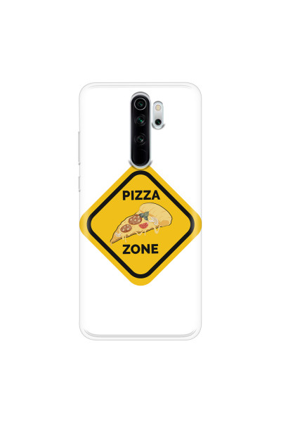 XIAOMI - Xiaomi Redmi Note 8 Pro - Soft Clear Case - Pizza Zone Phone Case