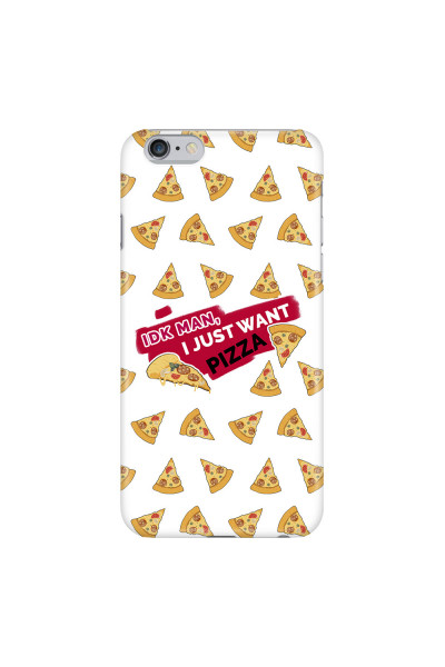 APPLE - iPhone 6S Plus - 3D Snap Case - Want Pizza Men Phone Case