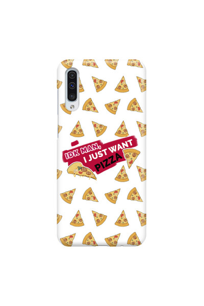 SAMSUNG - Galaxy A70 - 3D Snap Case - Want Pizza Men Phone Case