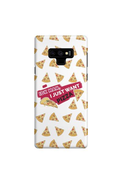 SAMSUNG - Galaxy Note 9 - 3D Snap Case - Want Pizza Men Phone Case