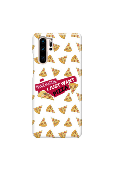 HUAWEI - P30 Pro - 3D Snap Case - Want Pizza Men Phone Case