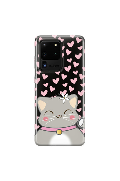 SAMSUNG - Galaxy S20 Ultra - Soft Clear Case - Kitty