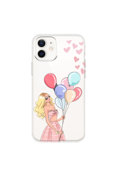 APPLE - iPhone 12 Mini - Soft Clear Case - Balloon Party