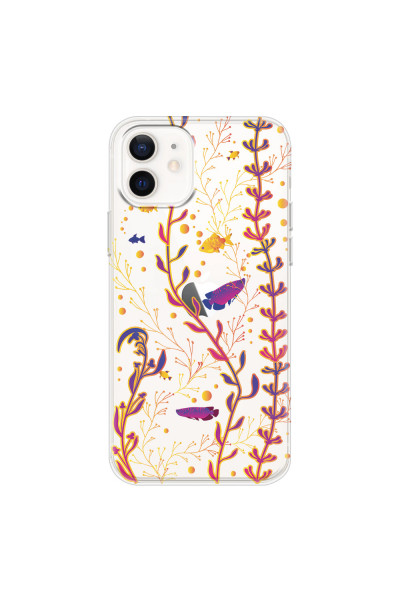 APPLE - iPhone 12 Mini - Soft Clear Case - Clear Underwater World