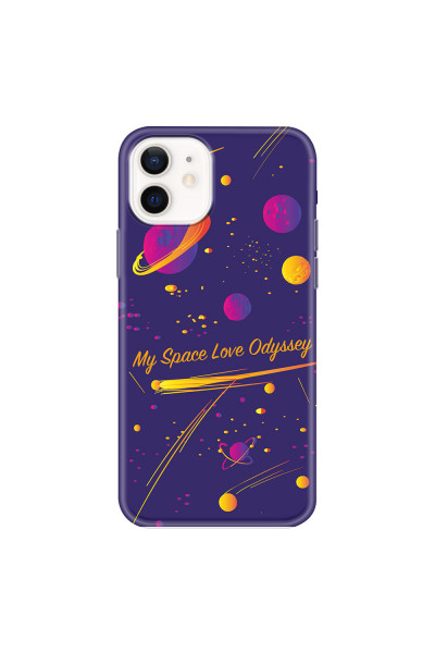 APPLE - iPhone 12 Mini - Soft Clear Case - Love Space Odyssey