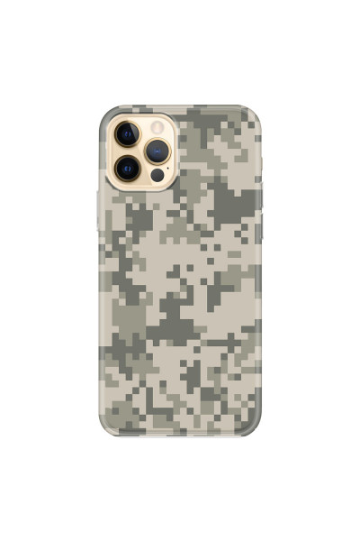 APPLE - iPhone 12 Pro - Soft Clear Case - Digital Camouflage