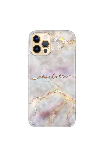 APPLE - iPhone 12 Pro - Soft Clear Case - Marble Rootage