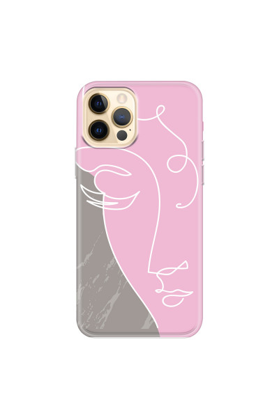 APPLE - iPhone 12 Pro - Soft Clear Case - Miss Pink