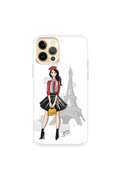 APPLE - iPhone 12 Pro - Soft Clear Case - Paris With Love