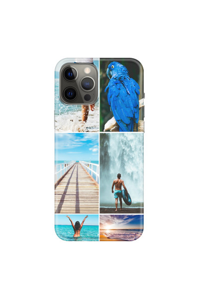 APPLE - iPhone 12 Pro Max - Soft Clear Case - Collage of 6