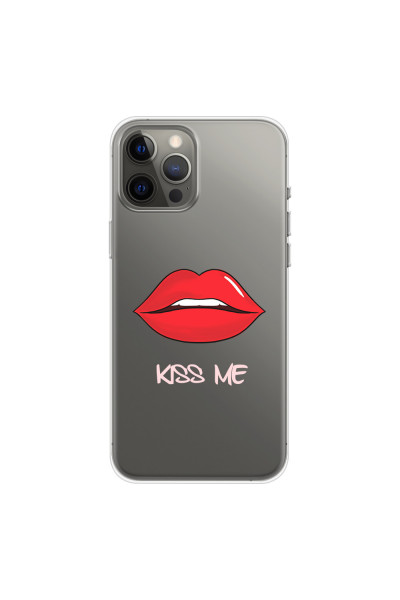 APPLE - iPhone 12 Pro Max - Soft Clear Case - Kiss Me Light