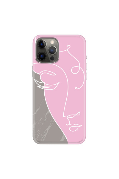 APPLE - iPhone 12 Pro Max - Soft Clear Case - Miss Pink