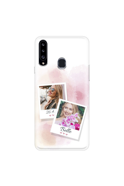 SAMSUNG - Galaxy A20S - Soft Clear Case - Soft Photo Palette