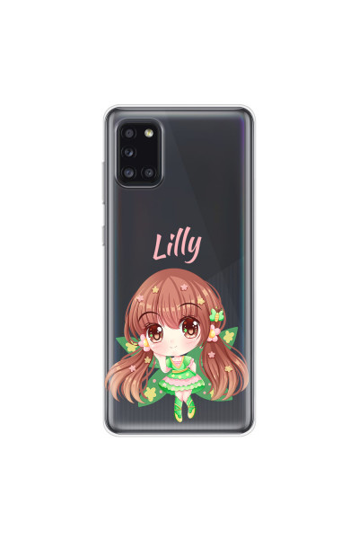 SAMSUNG - Galaxy A31 - Soft Clear Case - Chibi Lilly