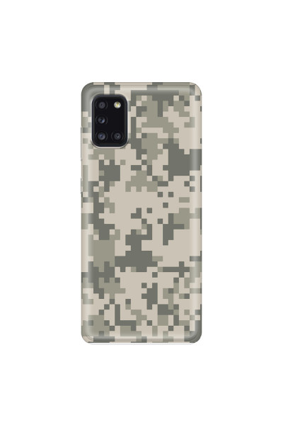 SAMSUNG - Galaxy A31 - Soft Clear Case - Digital Camouflage