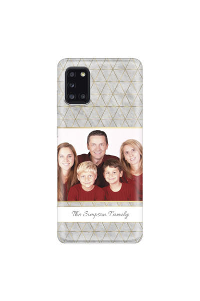 SAMSUNG - Galaxy A31 - Soft Clear Case - Happy Family