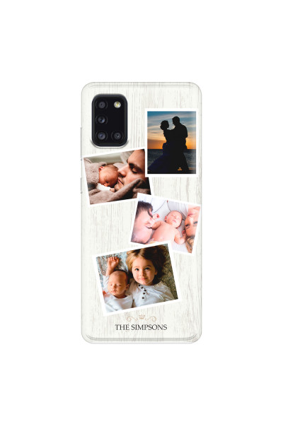 SAMSUNG - Galaxy A31 - Soft Clear Case - The Simpsons