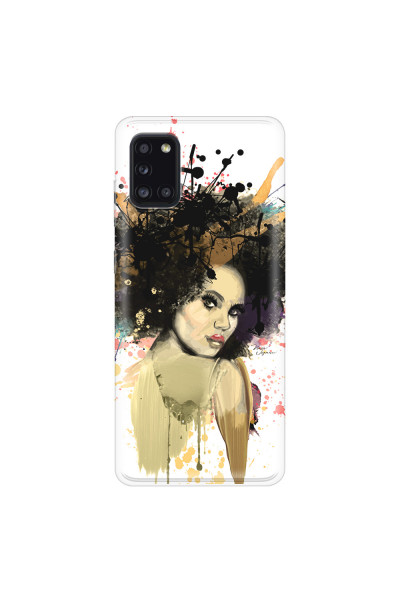 SAMSUNG - Galaxy A31 - Soft Clear Case - We love Afro