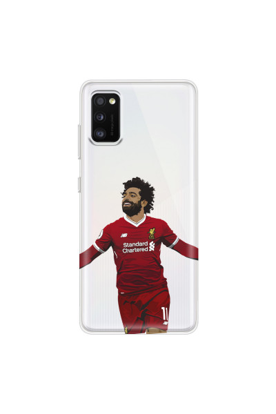 SAMSUNG - Galaxy A41 - Soft Clear Case - For Liverpool Fans
