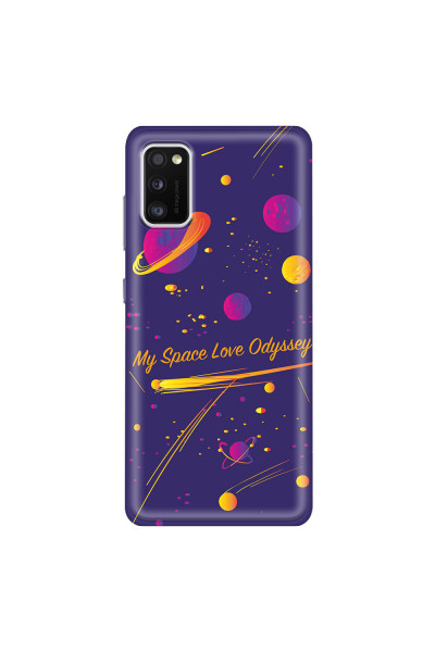 SAMSUNG - Galaxy A41 - Soft Clear Case - Love Space Odyssey