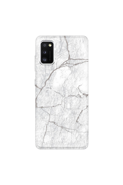 SAMSUNG - Galaxy A41 - Soft Clear Case - Pure Marble Collection II.
