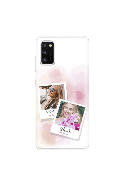 SAMSUNG - Galaxy A41 - Soft Clear Case - Soft Photo Palette