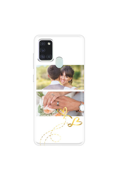 SAMSUNG - Galaxy A21S - Soft Clear Case - Wedding Day