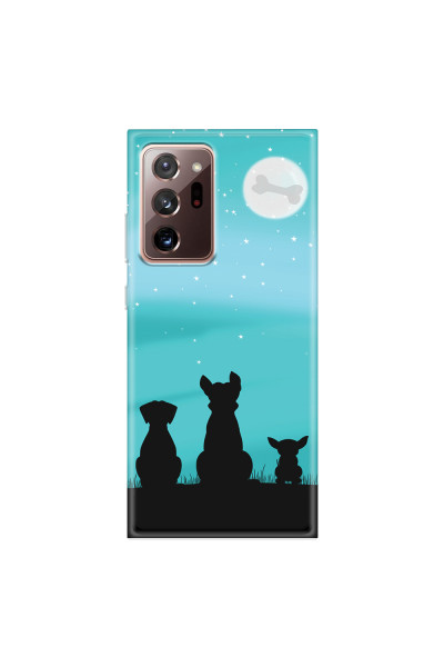 SAMSUNG - Galaxy Note20 Ultra - Soft Clear Case - Dog's Desire Blue Sky