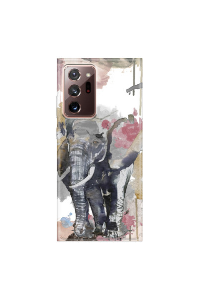 SAMSUNG - Galaxy Note20 Ultra - Soft Clear Case - Elephant