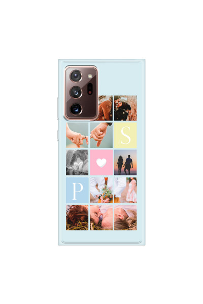 SAMSUNG - Galaxy Note20 Ultra - Soft Clear Case - Insta Love Photo Linked