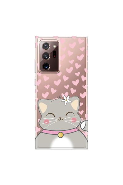 SAMSUNG - Galaxy Note20 Ultra - Soft Clear Case - Kitty