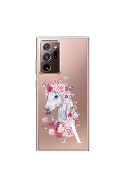 SAMSUNG - Galaxy Note20 Ultra - Soft Clear Case - Magical Horse White