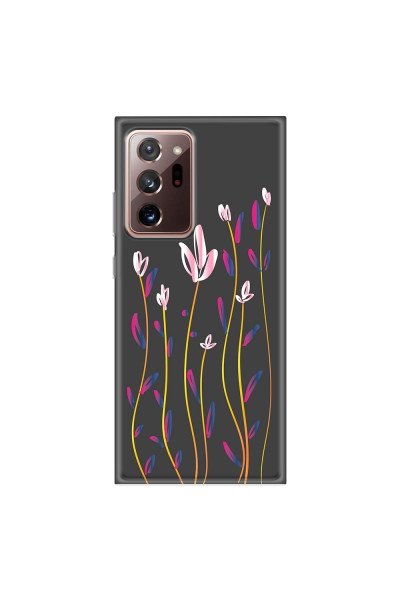 SAMSUNG - Galaxy Note20 Ultra - Soft Clear Case - Pink Tulips