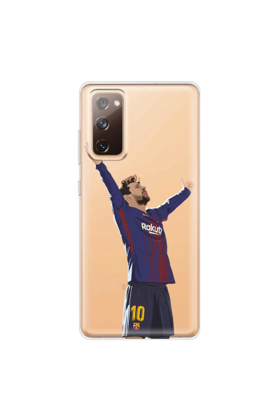 SAMSUNG - Galaxy S20 FE - Soft Clear Case - For Barcelona Fans