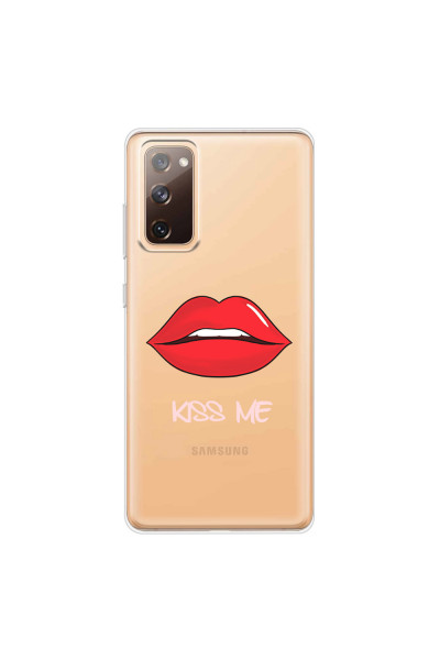 SAMSUNG - Galaxy S20 FE - Soft Clear Case - Kiss Me Light