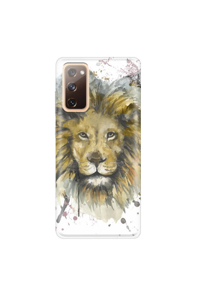 SAMSUNG - Galaxy S20 FE - Soft Clear Case - Lion