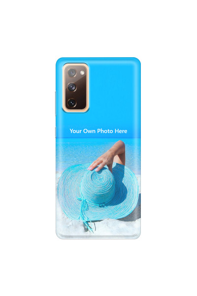SAMSUNG - Galaxy S20 FE - Soft Clear Case - Single Photo Case