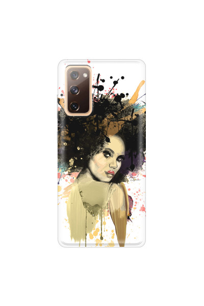 SAMSUNG - Galaxy S20 FE - Soft Clear Case - We love Afro