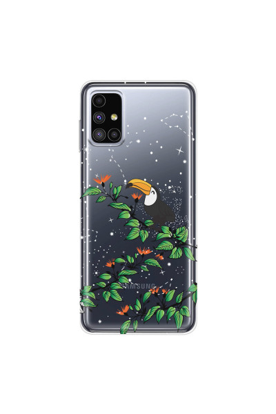 SAMSUNG - Galaxy M51 - Soft Clear Case - Me, The Stars And Toucan
