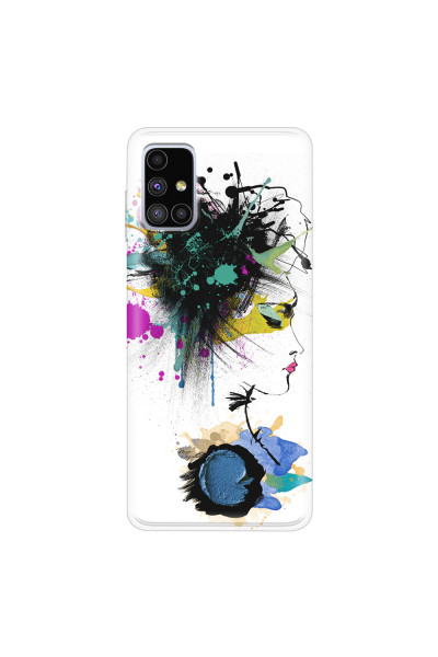 SAMSUNG - Galaxy M51 - Soft Clear Case - Medusa Girl